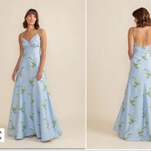 Lula Kate Blue Lily of the Valley Dress Size 8